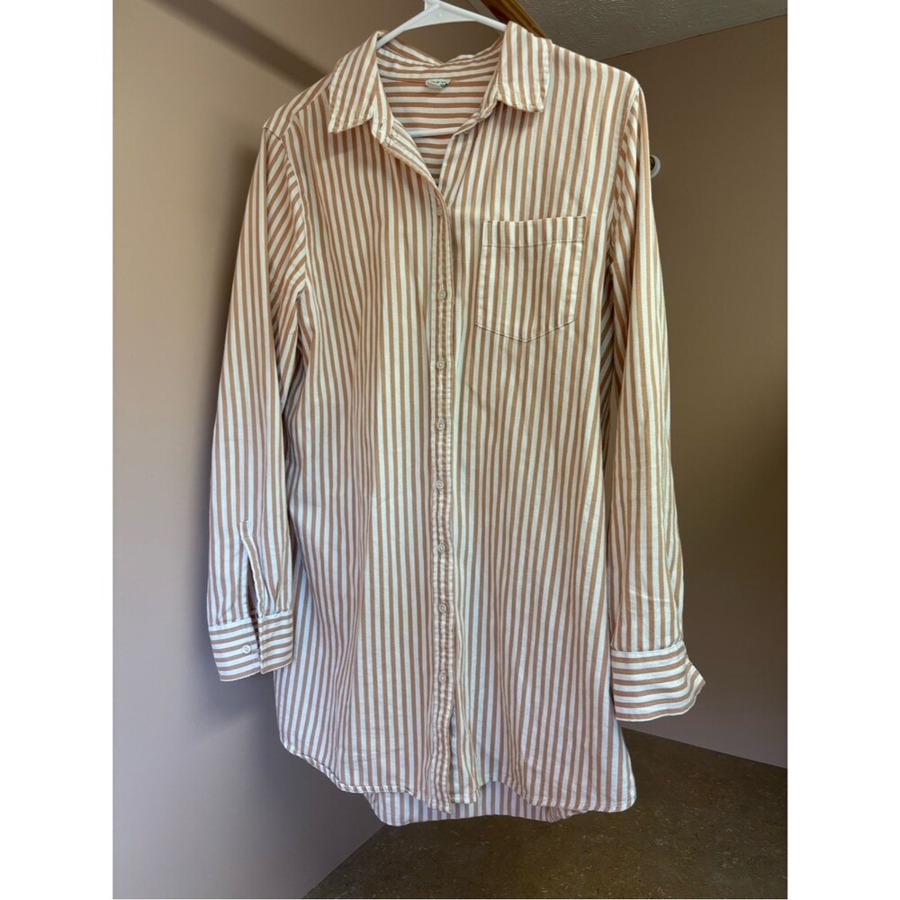 aerie Striped Button-Down Shirt